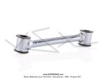 Biellette longue - inclin�e - de fixation de pot d'�chappement  BIDALOT G1  et  VSX G1  Racing pour Peugeot 103