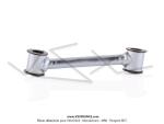 Biellette longue - inclin�e - de fixation de pot d'�chappement  BIDALOT G1  et  VSX G1  Racing pour Peugeot 103