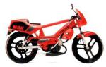 Peinture Rouge Chappy Red r�f.2030 pour Mobylette MBK 51 Magnum Racing / 41S - Polyur�thane Bi-composant A�rosol