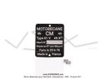 Plaque des mines pour Mobylette Motob�cane 51V (25-05-78)