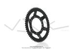 Couronne int.94mm - 56 dents - camb. 8mm - CHARVIN France - pour Peugeot 103 / Roue  rayons (Noire)