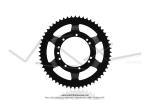 Couronne int.94mm - 56 dents - camb. 8mm - CHARVIN France - pour Peugeot 103 / Roue  rayons (Noire)