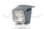 Capot phare + Optique carr - complet - Gris Fonc - pour Peugeot 103 MVL / VOGUE (...)