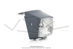 Capot phare + Optique carr - complet - Gris Fonc - pour Peugeot 103 MVL / VOGUE (...)