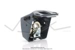 Capot phare + Optique carr - complet - Gris Fonc - pour Peugeot 103 MVL / VOGUE (...)