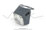Capot phare + Optique carr - complet - Gris Fonc - pour Peugeot 103 MVL / VOGUE (...)