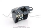Capot phare + Optique carr - complet - Gris Fonc - pour Peugeot 103 MVL / VOGUE (...)