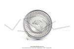 Optique de phare rond chrom pour Motobcane MBK 51 - Swing - Super