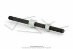 Axe de moyeu de roue arrire - GRIMECA - 12 x 100 x 182 pour Peugeot 103 SPX / RCX / FUN ... (roues  btons)