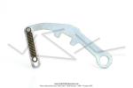 Encliquetage (Verrouillage) de poulie pour pignon 13 dents Mobylette Motobcane Motoconfort MBK nu avec ressort