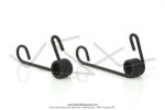 Ressorts moteur - brunis - pour Mobylette Motobcane Motoconfort MBK (AV7 / AV10) (la paire)