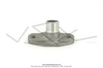 Pipe d'admission (Tubulure) int. 13mm / ext. 17mm pour Mobylette / Motobcane / MBK AV88 - AV89 (AV7) - Transval France