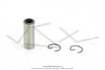 Axe de piston avec circlips pour Peugeot 101 / 102 / 103 / 104 / 105 / GT10 / GL10