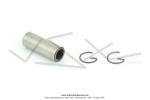 Axe de piston avec circlips pour Mobylette Motobcane Motoconfort MBK 88 / 51