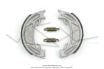 Mchoires de frein  tambour - 100x20mm - Origine LELEU - pour Mobylette Motobcane Motoconfort MBK 881 / 89 / 92