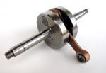 Vilebrequin (Embiellage) - Teknix - Masses pleines - Pas  droite - pour Mobylette Motobcane MBK 51 / 41 / 881 (AV10)