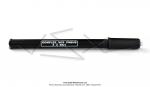 Pompe  air Plastique noir Lg. 300mm srigraphie  GONFLEZ VOS PNEUS  2 bars  pour SoleX