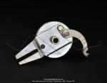 Flasque de frein  tambour arrire 80 Leleu pour Peugeot 103 SP / MVL