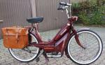 Peinture Rouge Mtallis  Grenat  rf.1955 pour Mobylette Motobcane Motoconfort Cady M1 / M1P Arosol 400ml