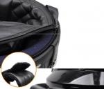 Casque Bol Demi-Jet Simili-cuir Noir style Rtro Vintage pour SoleX / Mobylette Motobcane / Peugeot / Vespa