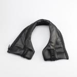 Casque Bol Demi-Jet Simili-cuir Noir / Marron style Rtro Vintage SoleX / Mobylette Motobcane / Peugeot / Vespa