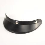 Casque Bol Demi-Jet Simili-cuir Noir / Marron style Rtro Vintage SoleX / Mobylette Motobcane / Peugeot / Vespa