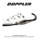 Pot d'chappement Doppler ER1 pour Mobylette Motobcane / MBK 51 (bras carr)
