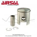 Piston Airsal 39 (T6) Mono-Segment pour Mobylette Motobcane MBK 51 (AV10)