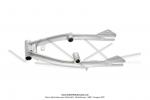 Bras oscillant court Gris pour Peugeot 103 Vogue (dernire gnration)