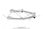 Bras oscillant court Gris pour Peugeot 103 Vogue (dernire gnration)