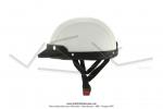 Casque Bol Demi-Jet Simili-cuir Blanc style Rtro Vintage pour SoleX / Mobylette Motobcane / Peugeot / Vespa  (2nd Choix)