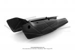 Carnages (Capotages - Caches) latraux Noirs pour Peugeot 103 Vogue 2 et MVL dernire gnration (la paire)