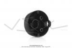 Cuvelage de clignotant Noir (support carr) - Officiel Motobcane - pour Mobylette Motobcane Motoconfort MBK 88 / 89 / 51 / 92GT  partir de 1977 (montage souple)