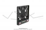 Porte-plaque d'immatriculation 140x120  Motobcane  publicitaire