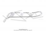 Porte-bagage chrom renforc pour Peugeot 103 SP / SPX