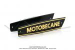 Monogrammes (Logos) de rservoir  Motobcane  version dore - Officiels Motobcane pour Mobylettes Motobcane 881 / 88 LCM / 89 / 85 (la paire)
