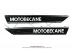 Monogrammes de rservoir  Motobcane  noirs / argent de Mobylette Motobcane (la paire) 51S / VS / VL / VLC (07/1980)