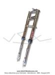 Fourche inverse - Chrome -  35mm - EBR pour Peugeot 103