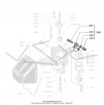 Collier complet de carburateur Gurtner (AR2-10 / AR2-12) pour Mobylette Motobcane Motoconfort MBK 40 / 50 / 88