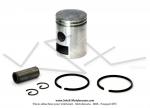 Piston 38.96mm (Jupe ferme) - (Transval) pour Mobylettes Motobcane Motoconfort MBK (AV7 / AV10)