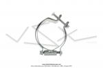 Collier de pot d'chappement pour Mobylette Motobcane Motoconfort MBK 40 / 50 / 88 (AV7) (version double)