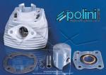 Cylindre / Piston (Kit) Polini - 40,2mm - 50cc - T6 -  W  - pour Peugeot 103 / 104 / GT10 / SPX / RCX / FOX / Honda Wallaroo