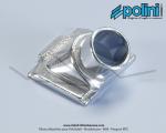 Pipe d'admission int.19mm / ext.24mm Polini pour Peugeot 103 SP / MVL (carter Polini sans support)