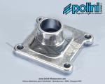 Pipe d'admission droite int.19mm / ext. 24mm de carter Polini pour Mobylette Motobcane MBK 51 (AV10)