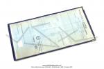 Porte Carte Grise Motobcane Bleu Roi et Blanc Sudine