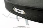 Dessus de selle  M - Production Reydel  - Modle troit (24x24)- Gris - pour Mobylettes Motobcane / Motoconfort 