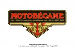 Autocollant concessionnaire de carters latraux Motobcane - Gaulois (80x35mm)