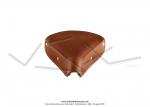 Dessus de selle Marron Havane  M - Production Reydel  - Modle troit - pour Mobylettes Motobcane Motoconfort AV3x / AV4x 