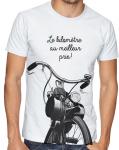 T-shirt blanc  Le kilomtre au meilleur prix  - Taille L