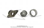Rotule de pot d'chappement Ninja 31mm dmontable  bride - avec joint Viton - pour Peugeot 103 SP / MVL / SPX / RCX